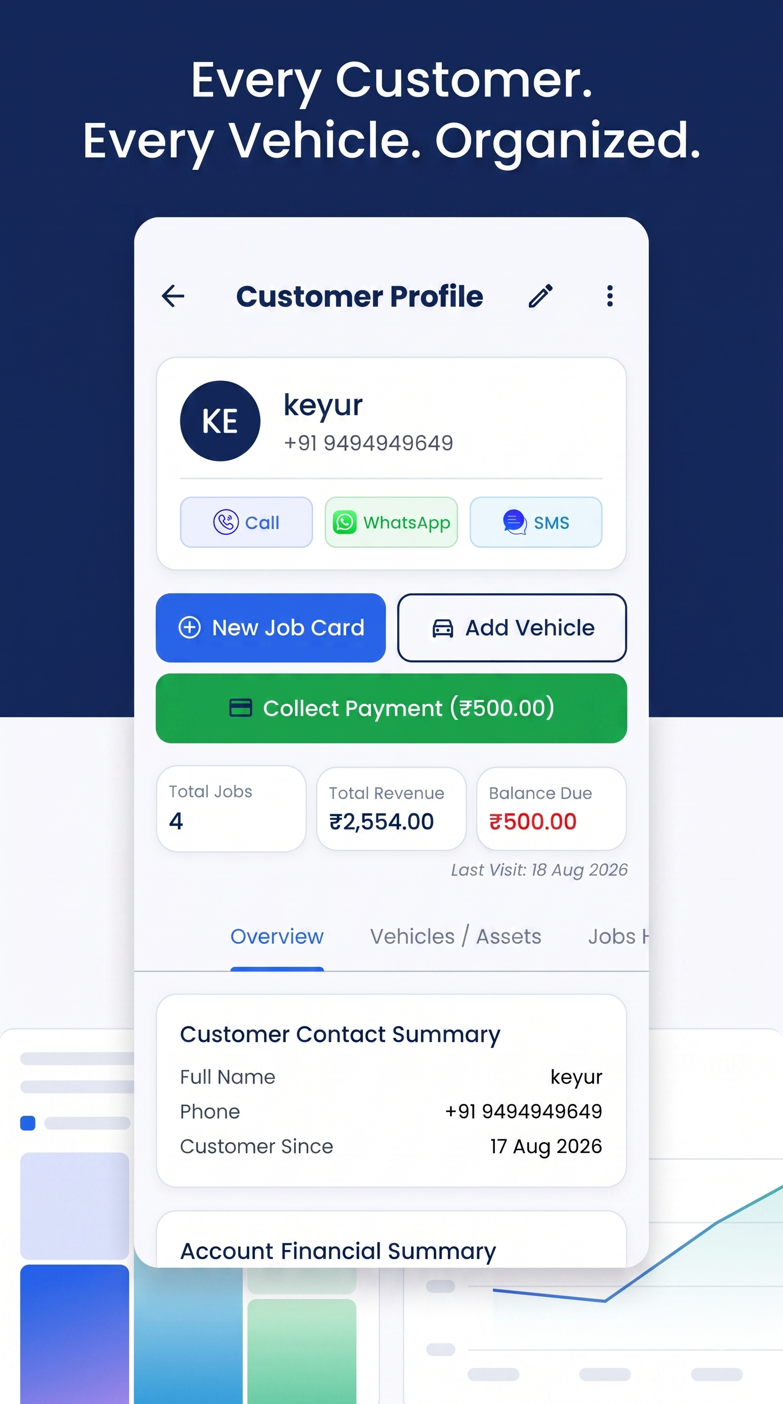 Customer & Vehicle CRM